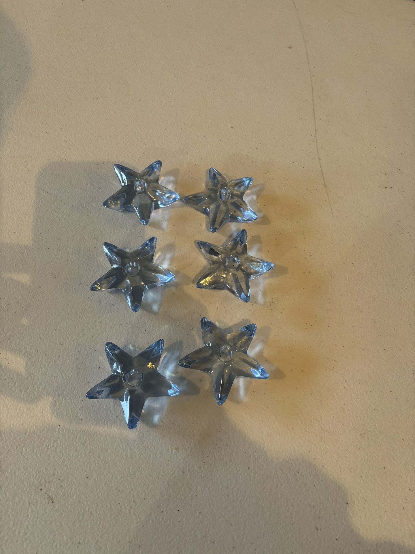 Cambridge Glass Star Candleholders Set Of 6