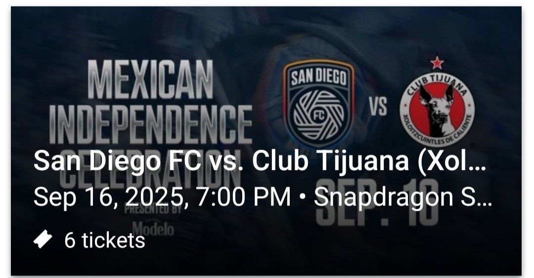 San Diego FCVs XOLOS