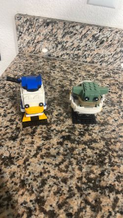 Lego Brickheadz Donald Duck and Grogu