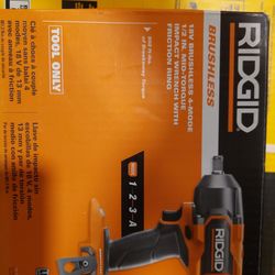 Ridgid Brushless Impact Wrench 18v 1/2" Mid Torque