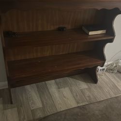 Wooden Tv Stand/ Bookshelf 