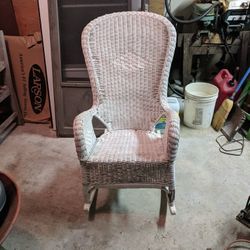 Wicker Rocking Chair
