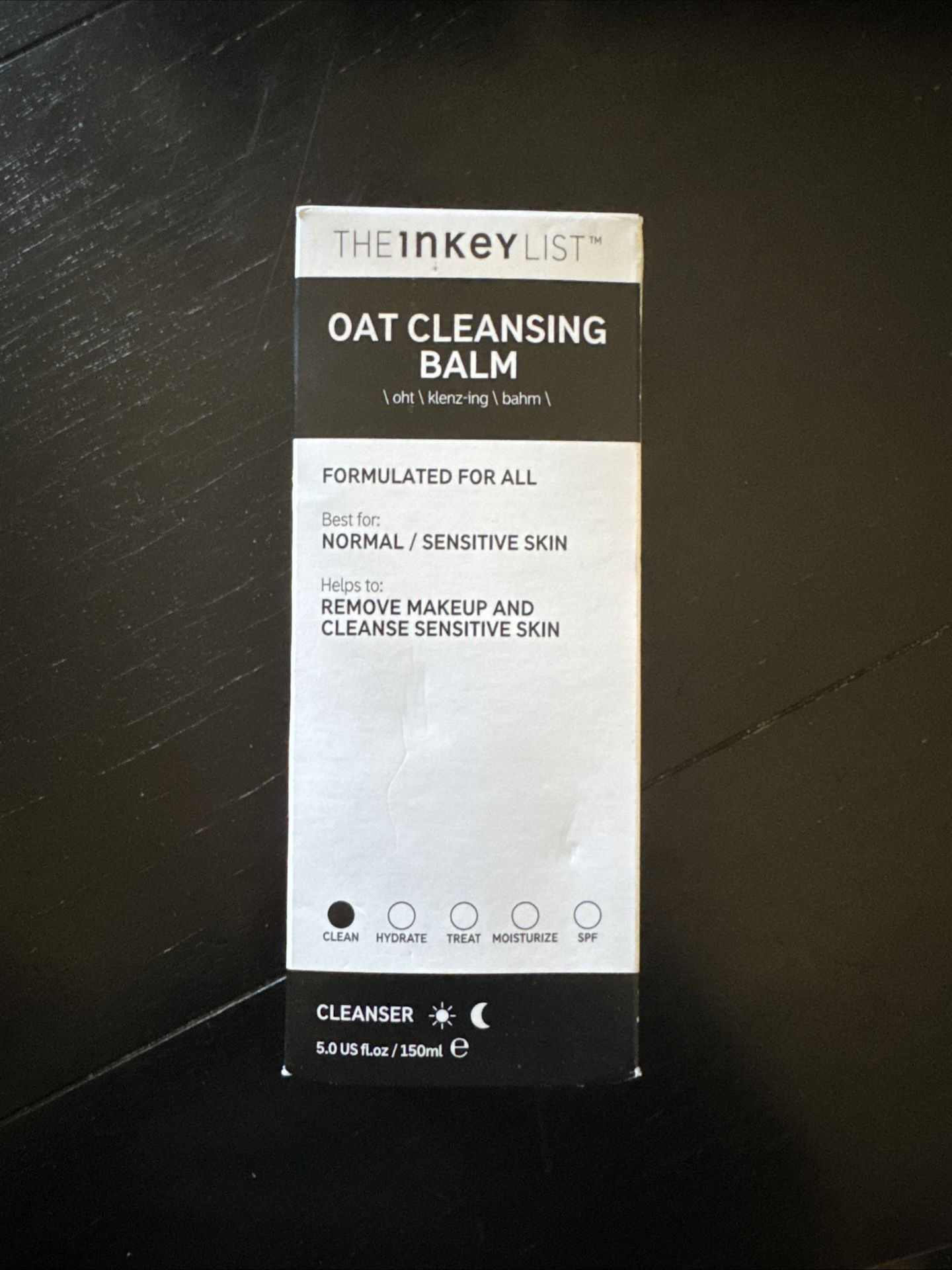 The Inkey List Oat Cleansing Balm 5oz 150ml Exp 08/2026 #S6