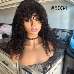 NEW CURLY WIG Human