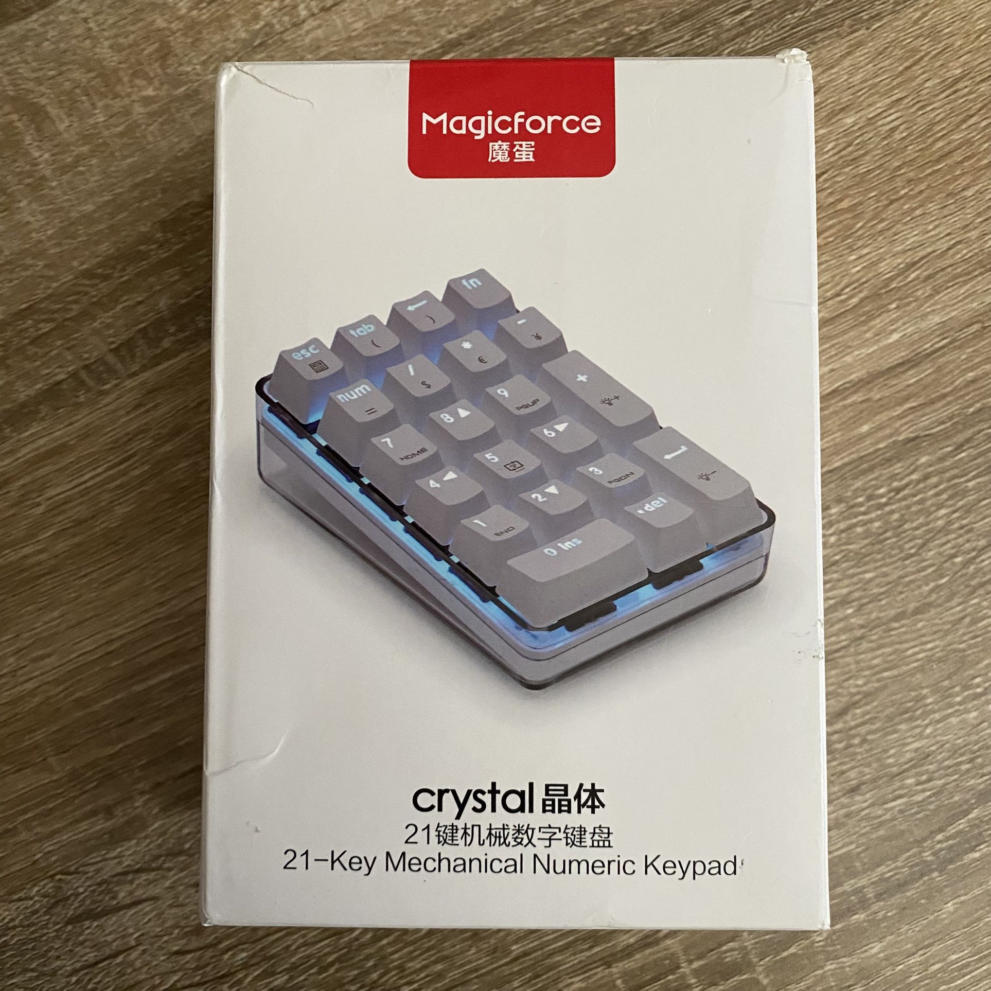 Magicforce - Crystal 21-key Mechanical Numeric Keypad