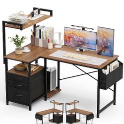 Brown Desk