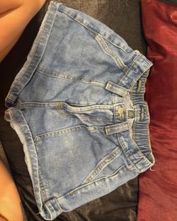 Blue Denim Wild Fable High Waisted Shorts