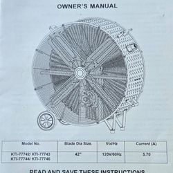 24 Inch Tilted Drum Fan