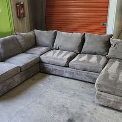 Large Macy's Sectional Featherdown Couch FREE DELIVERY 