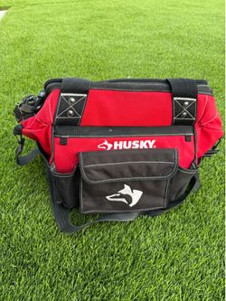 Husky 18 in. 18 Pocket Rolling Tool Bag