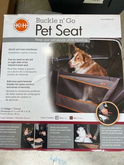 Pet seat for the car