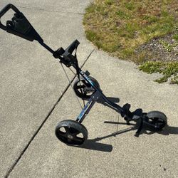 Intech Tritrac 3 Wheel Push Cart Golf