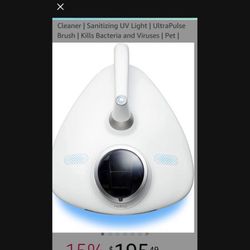 URAYCOP RN | Handheld Allergen Vacuum Cleaner | Sanitizing UV Light | UltraPulse Brush | Kills Bacteria and Viruses | Pet |  , Used Once