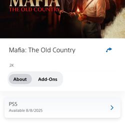 Mafia old country