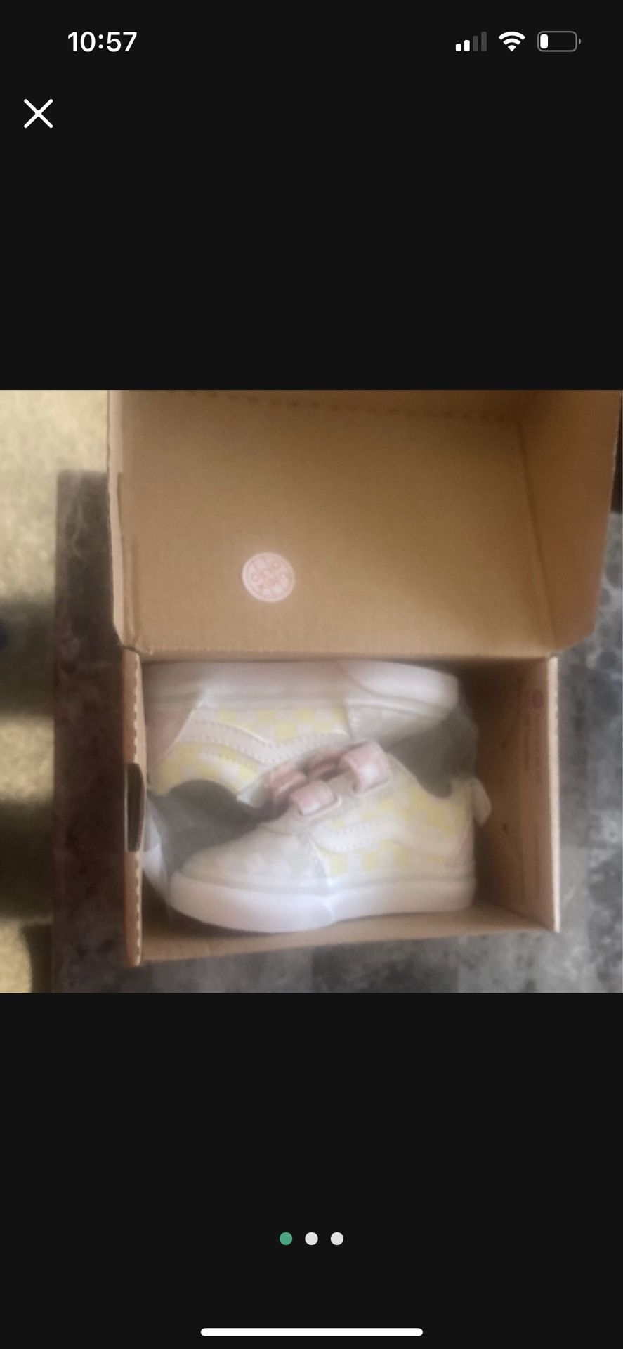 $50 Vans For Sale Size 4c Brand New