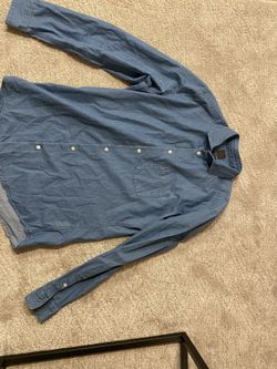 H And M Denim Button Down! Size M.