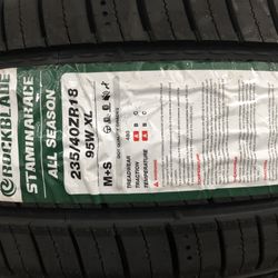 Brand New Tires (1) Rockblade Staminarace (235/40R18) (Single) ($70)