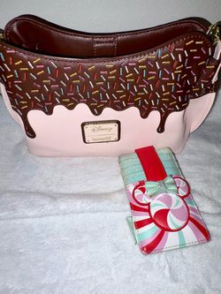 Disney Loungefly Ice Cream Sprinkles Shoulder Bag