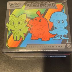 Pokemon Paldea Evolved Factory Sealed Etb