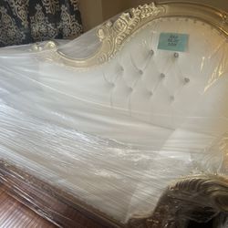 Gold Color New Loveseat 