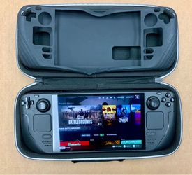 Valve Steam Deck Holo 1030 AMD Custom APU 0932 Processor Handheld Gaming PC Console Gamers 7 Inch TouchScreen Role Playing Puzzle Fighting Adventure