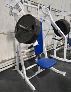 Hammer Strength Incline Press Commercial Gym Equipment Exercise Weight Plate Loaded Fitness Machine