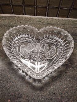 Vintage Hofbauer Crystal Dish