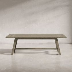 Telluride Driftwood Trestle Ext. Counter Table