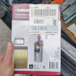 NEW! HUSKY Siphon Feed DETAIL Spray Gun (200cc Cup) - NIB