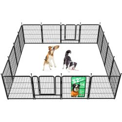 Dog Playpen with 32 inch 16 panels