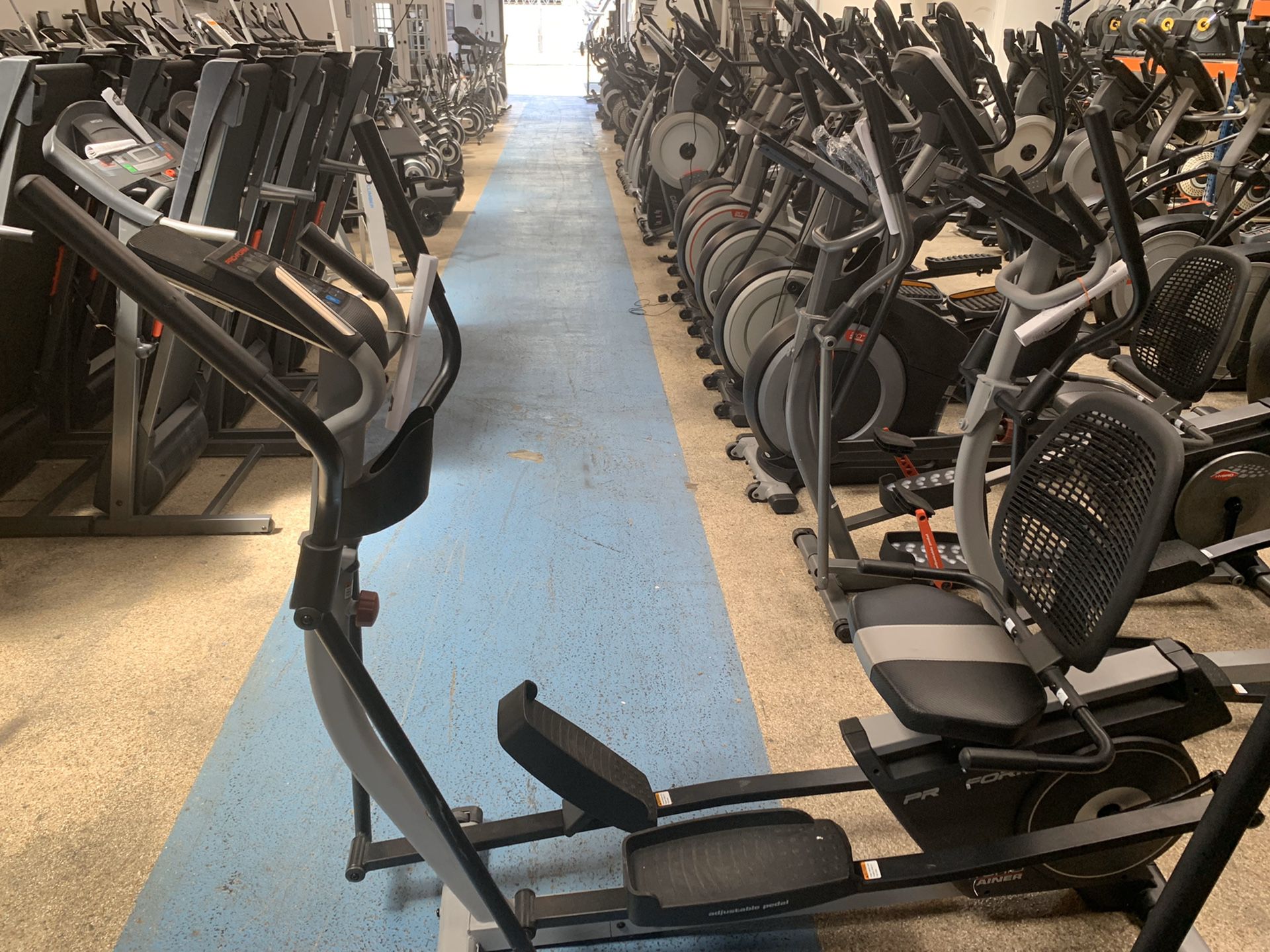 Two machines (Elliptical & Recumbent Bike) for the price of ONE!