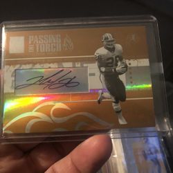 Clinton Portis football card