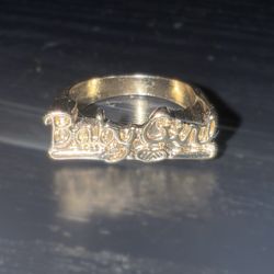 Gold Baby Girl Ring 