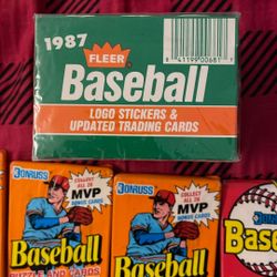 Baseball Cards Sealed