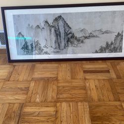 Chinese Black &White Art Piece