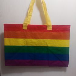 Large IKEA Rainbow Bag 