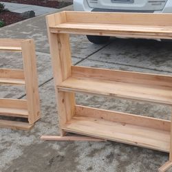 Rustic Cedar Shelves