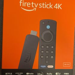 Amazon Fire TV 4K Brand New Factory Sealed $39.00