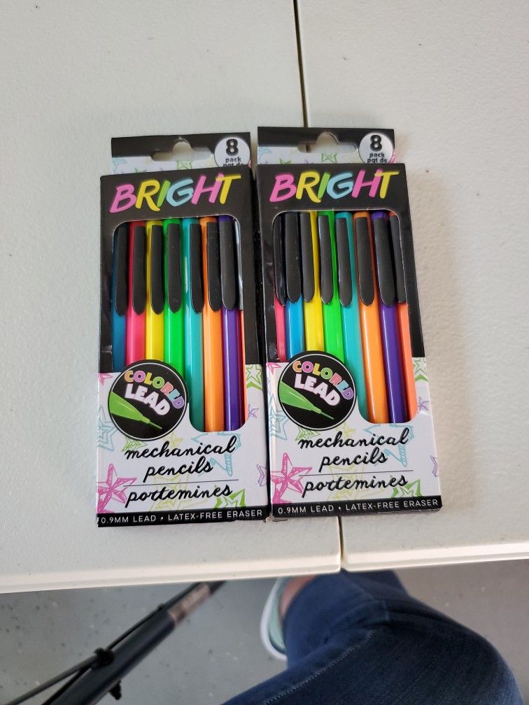 Bright Mechanical Drawing  Pencils NEW Art Supplies