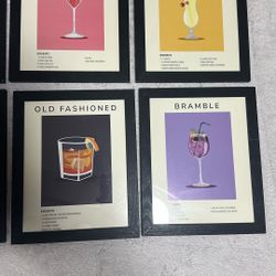 8 Drink Pictures 9x11in