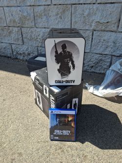 Brand New never used 6 can call of duty fridge and ps5 call of duty black ops 7