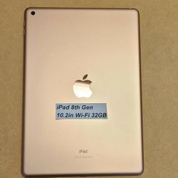 Apple IPad 8th Gen 10.2inch  32gb 