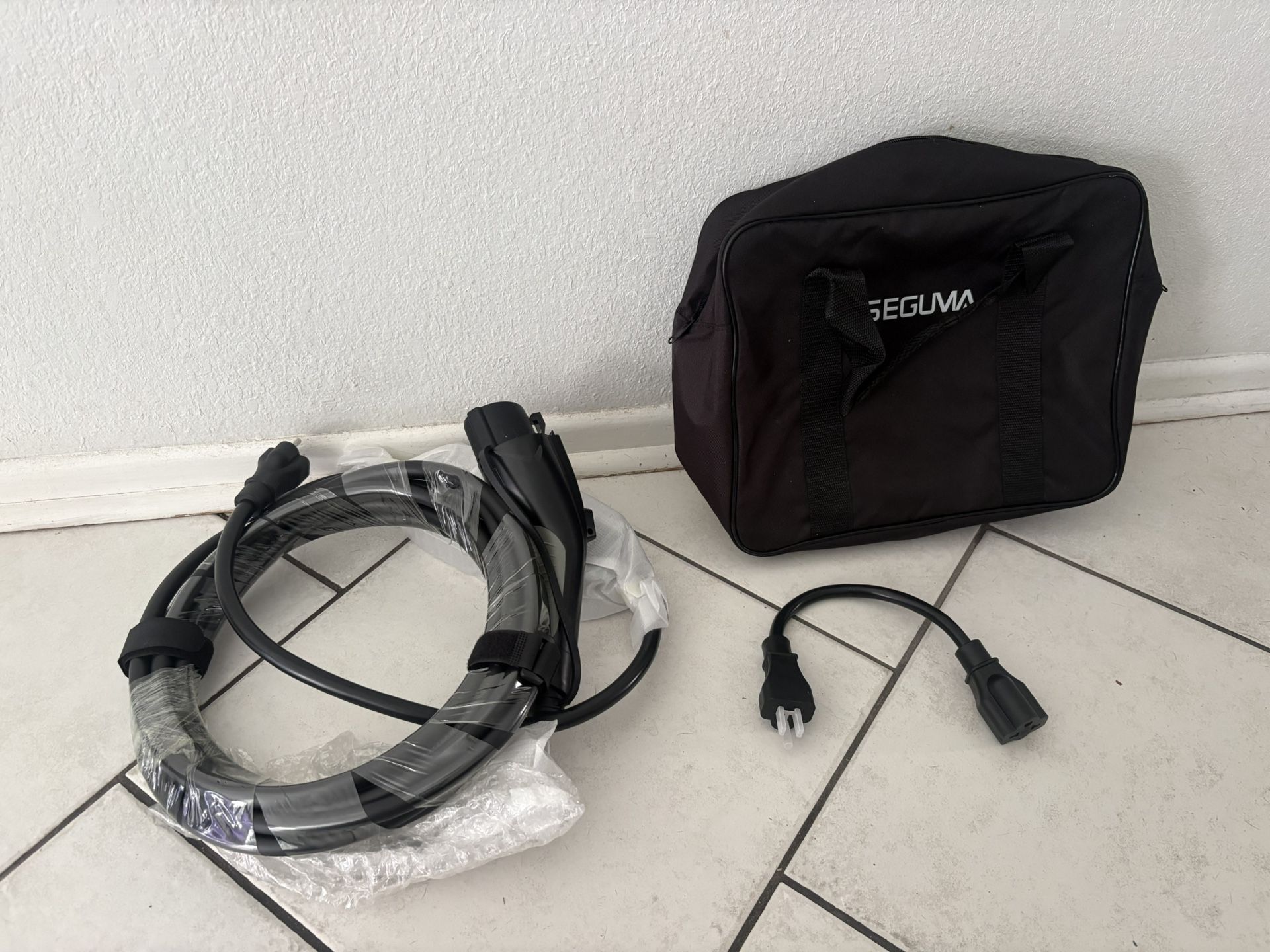 Electric Car Charger With Tote Bag