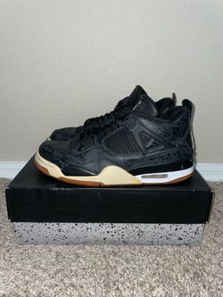 Sz 9.5 Jordan 4 Retro Black Gum