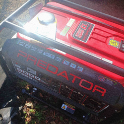 Predator generador de energía 9,000 Max starting watts. 7,250 running watts