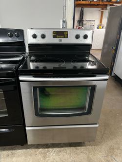 Stoves for sale glass top stainless steel electric