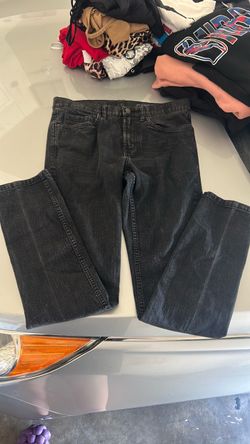 Men’s black jeans