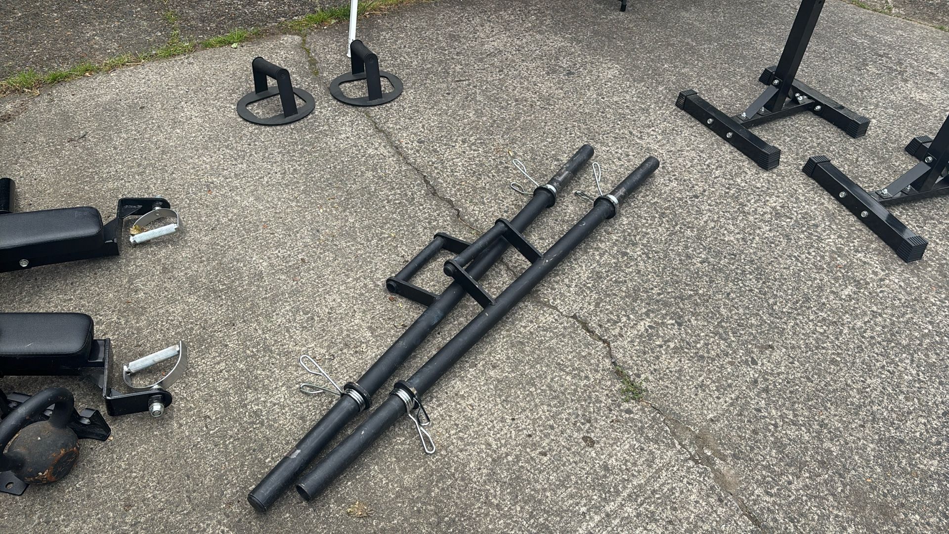 Farmer Carry Bars Weightlifting