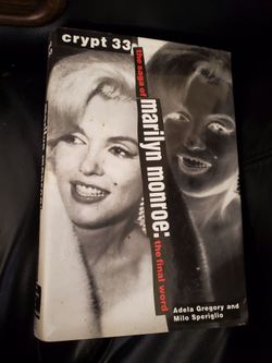 Marilyn Monroe Hardcover Book