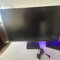 LG 27 1080p FHD 100Hz Computer Monitor, 